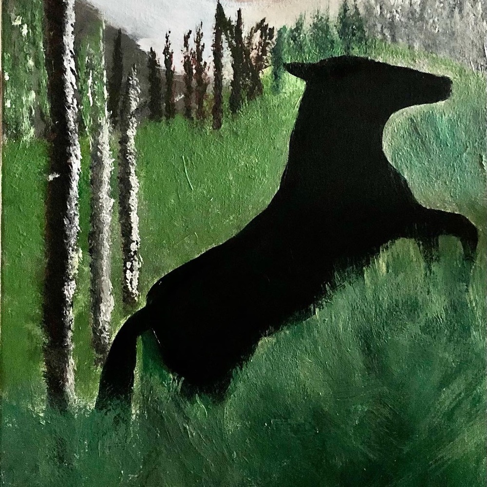 Acrylic painting